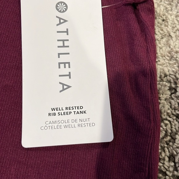 NWT Athleta Set of Well Rested Rib Sleep Tank & Short. - Picture 7 of 7